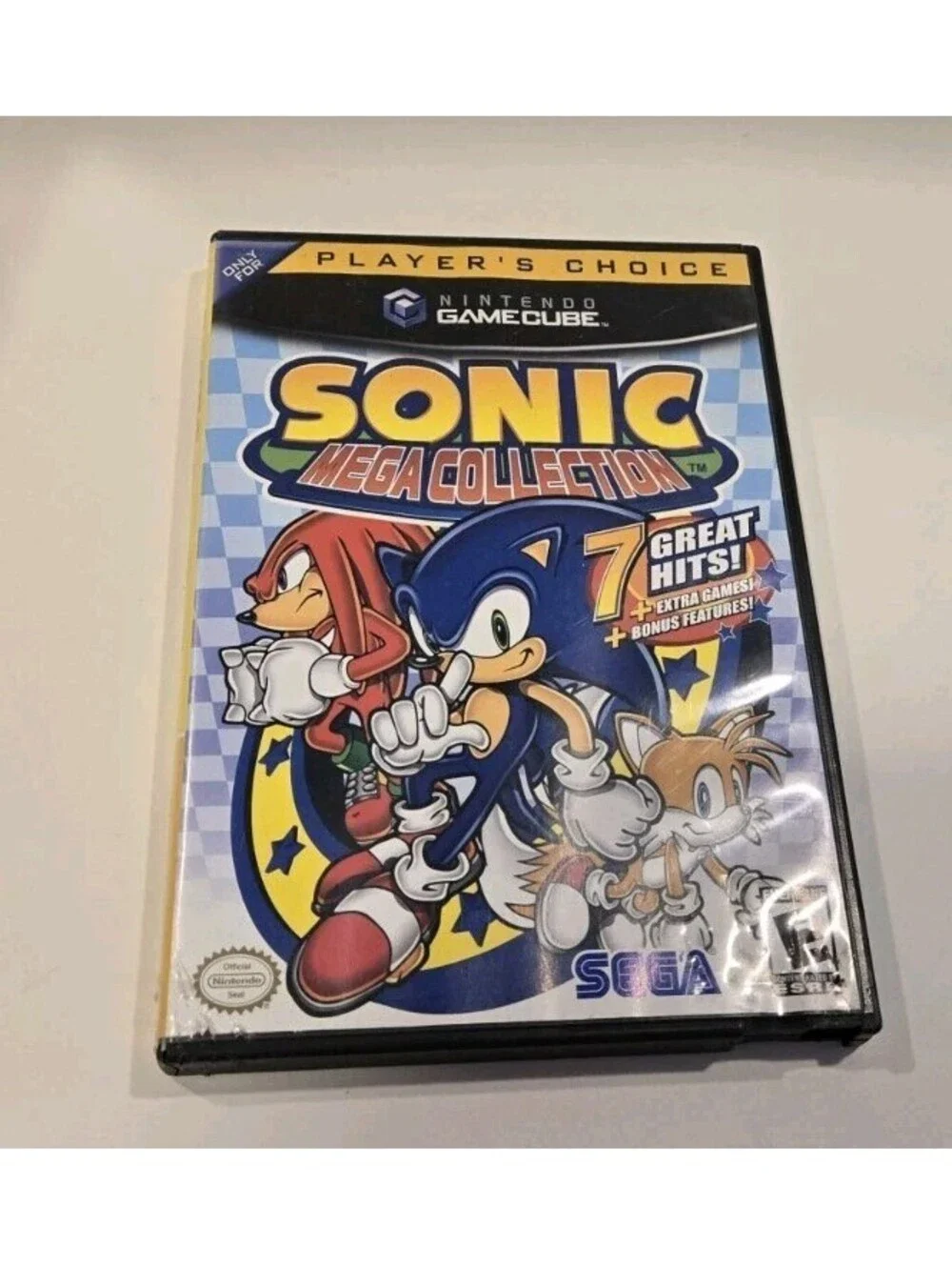 Sonic Mega Collection Nintendo Gamecube Player's Choice Complete TESTED
